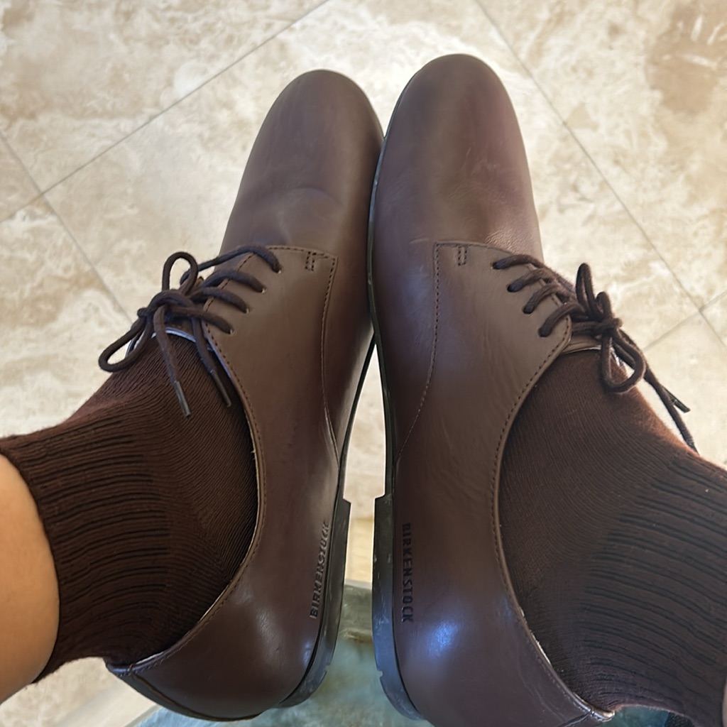 Birkenstock Brown Leather Shoes